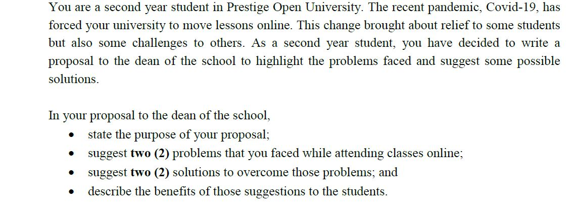 You are a second year student in Prestige Open