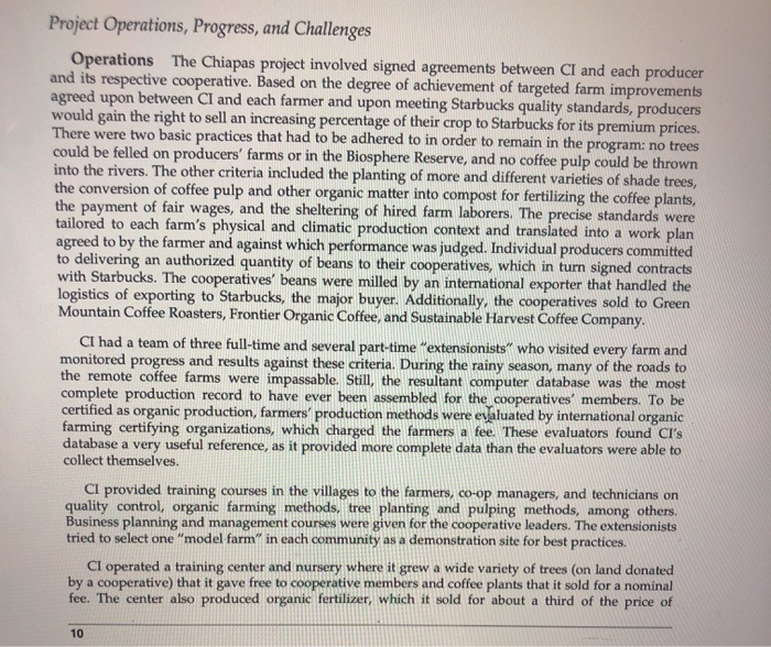 Primary processing to extract the bean from the