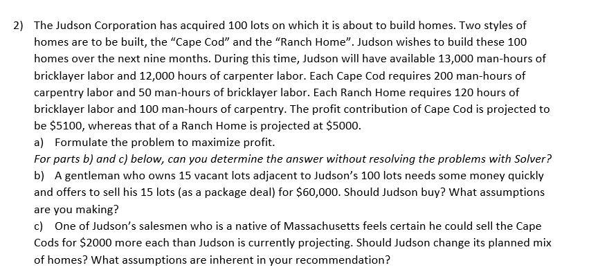 Please include Excel answers and spreadsheet