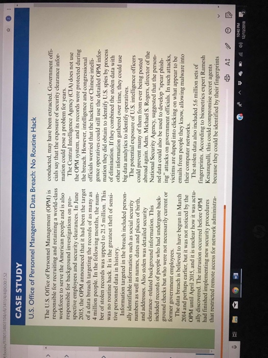 What management organization and technology