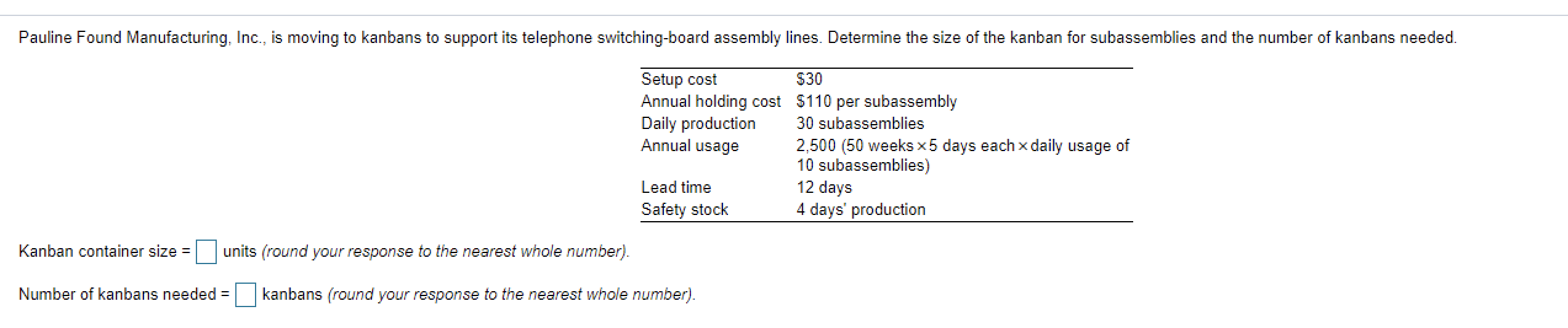 Pauline Found Manufacturing, Inc., is moving to