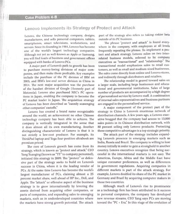 management-please answer questions 1-4 at the end