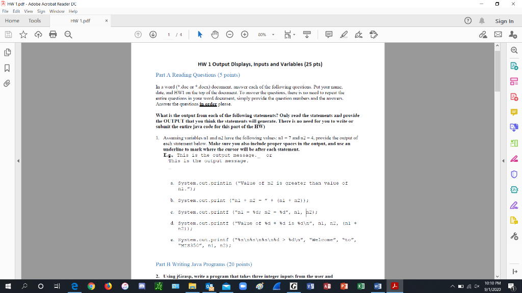 How to translate the statements A to E? d ("+ 9d