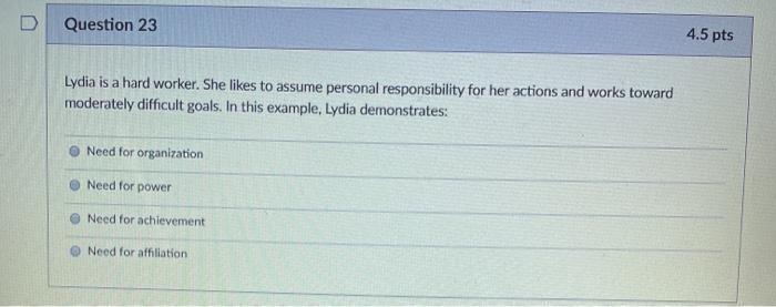 Question 22 4.5 pts Russell looking for a new