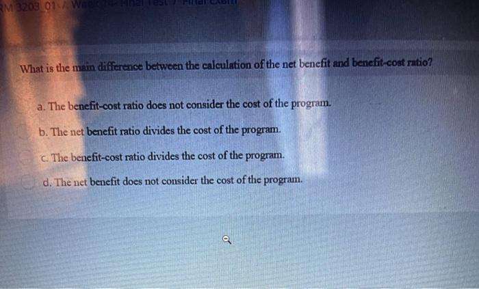 RM 3203 01 / We What is the main difference