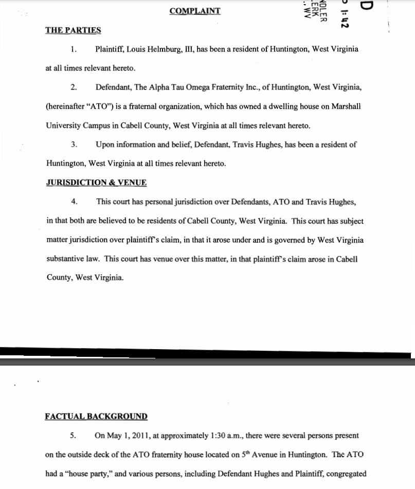 Please identify 5 key facts not stated in the