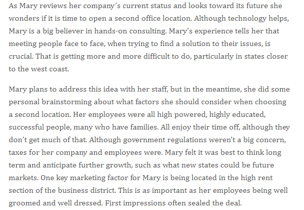 3. O'Leary Management Solutions Mary O'Leary is