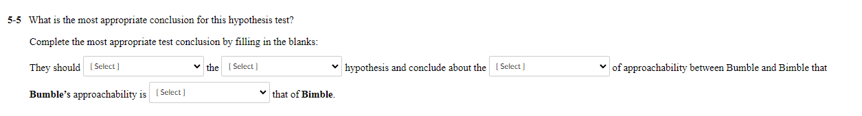 5-5 What is the most appropriate conclusion for