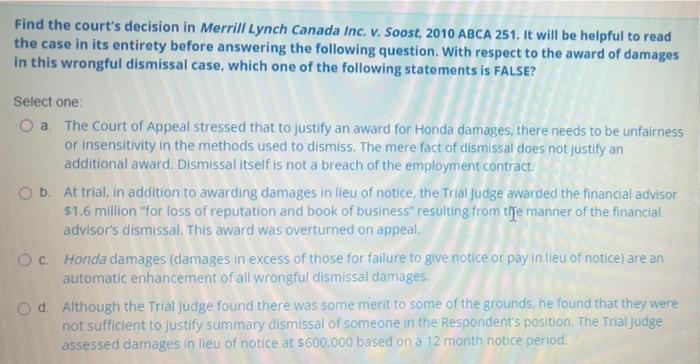 this is business law question Review the LawNow