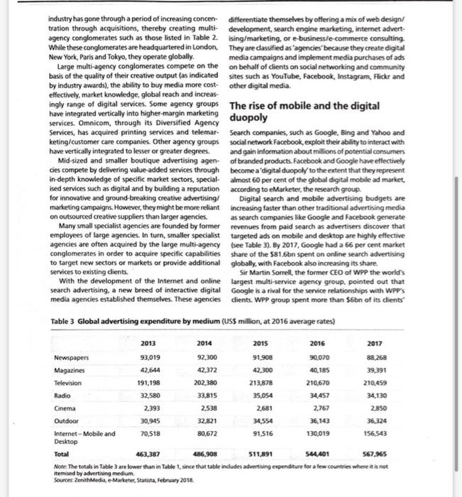 USE THE CASE STUDY pleasd answer the following