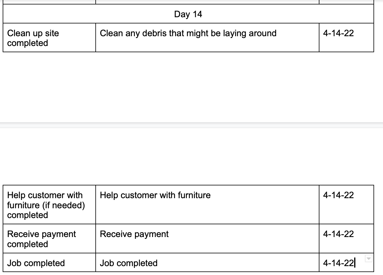 Using the information provided above, develop a