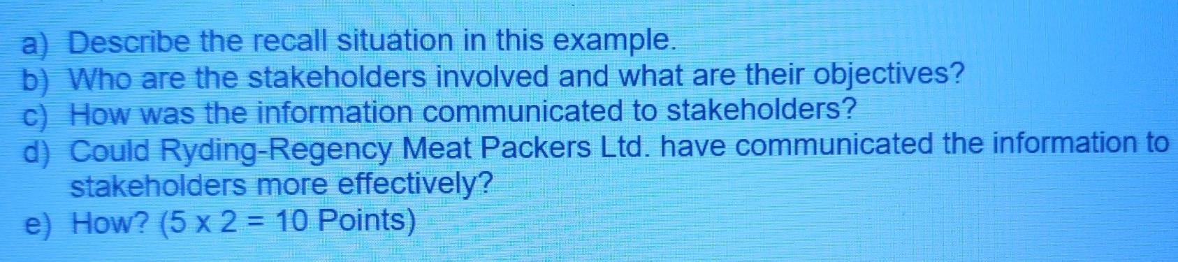 On October 8, 2019 the Canadian Food Inspection