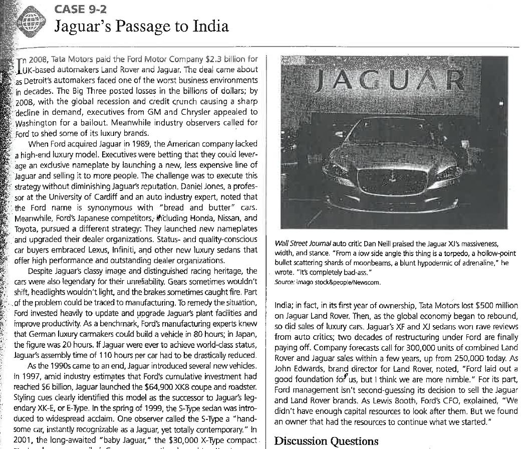 Please answer the questions in typing. CASE 9-2