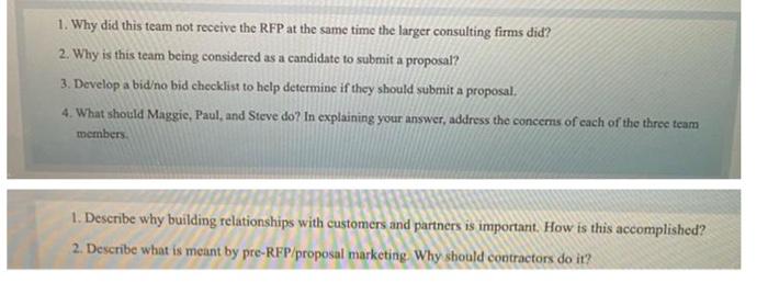 i need help with all the questions 1. Why did