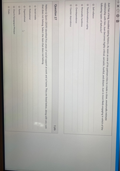 Juan has a long, troubled dating history. As soon
