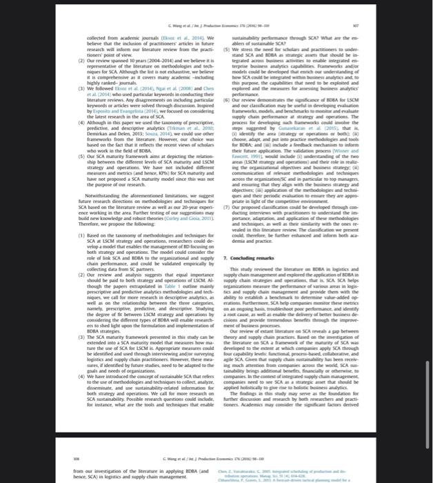 You should summarize the 7 items in the photos.