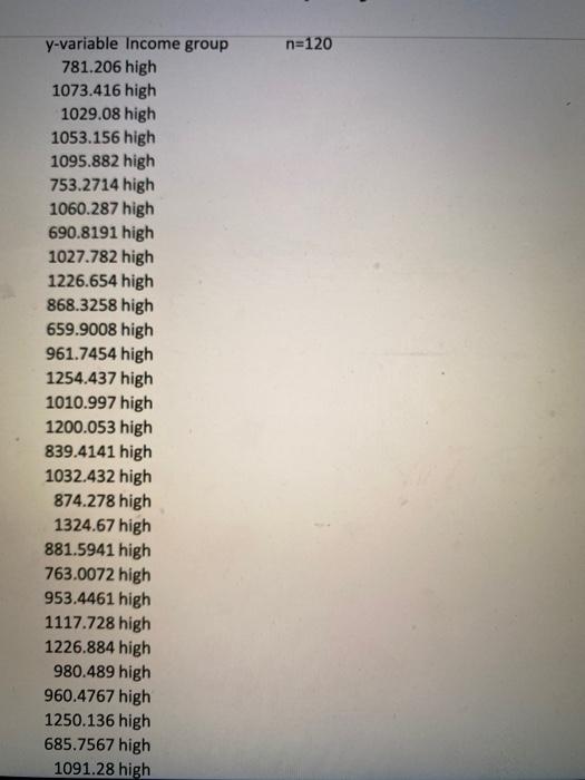 Q3 and Q4 The data provided to answer the