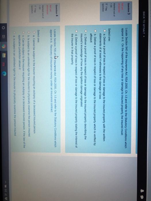 Avery Ki Question 1 Quiz navigation In the LawNow