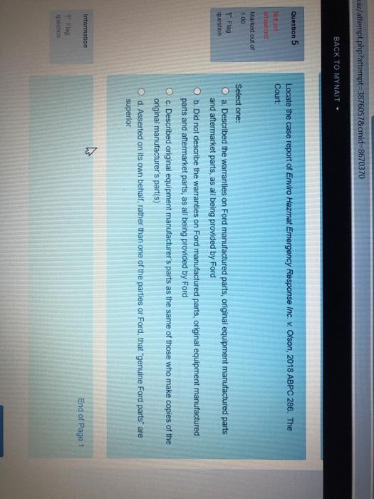 Avery Ki Question 1 Quiz navigation In the LawNow