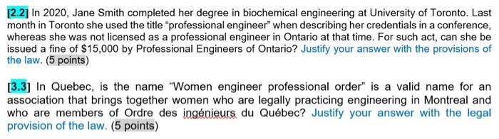 [2.2] In 2020, Jane Smith completed her degree in