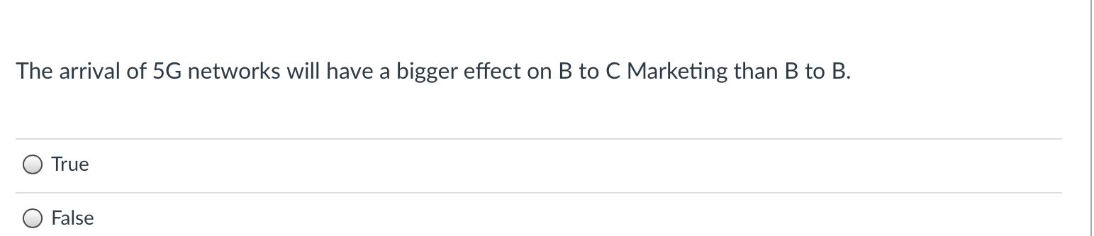 The arrival of 5G networks will have a bigger