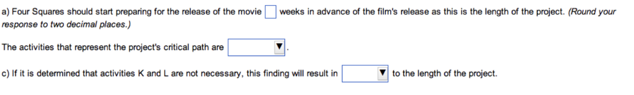 Four Squares Productions, a firm hired to