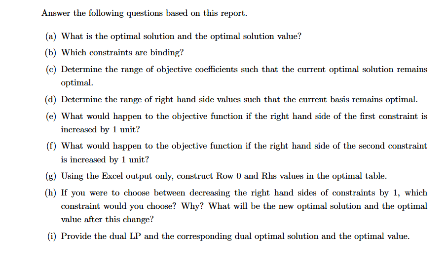 Q4: Consider the LP + 10B + 4C min 3A s.t. + +
