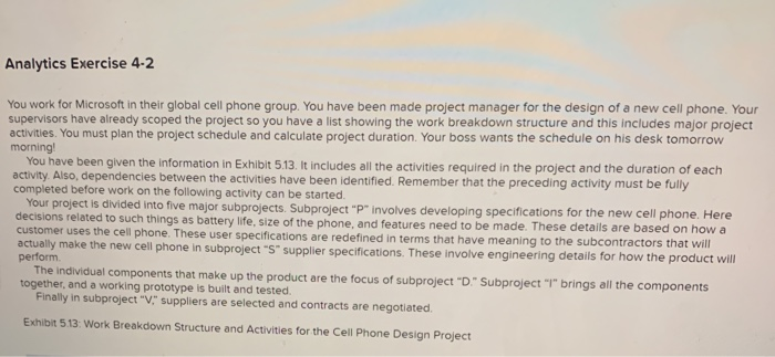 please help. I am so confused! Analytics Exercise