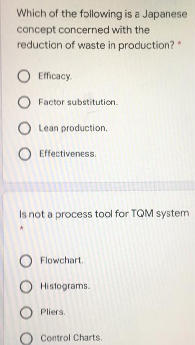 Which of the following is a Japanese concept