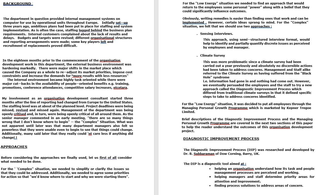 TASK 2: Please read the Empowering Employees