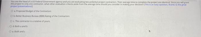 You are the head of a US Federal Government