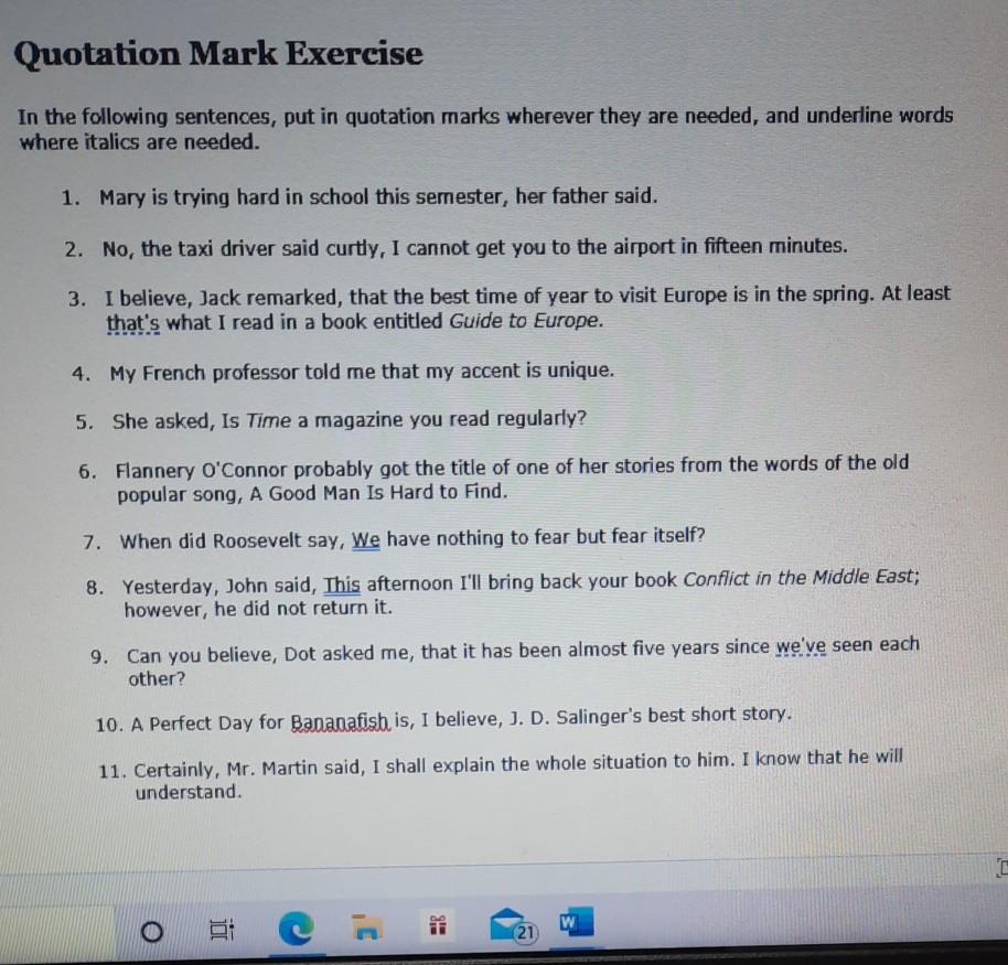 Paraphrase Exercises Paraphrase Exercise Please