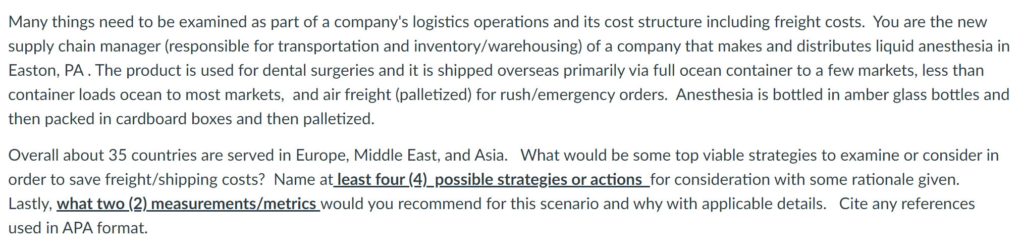 Many things need to be examined as part of a