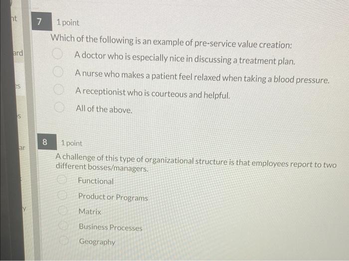 7&8 Which of the following is an example of