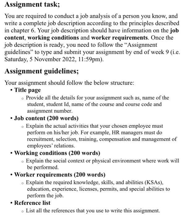 Compensation and Reward Management Assignment