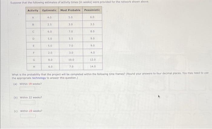 this is one whole question Consider the following