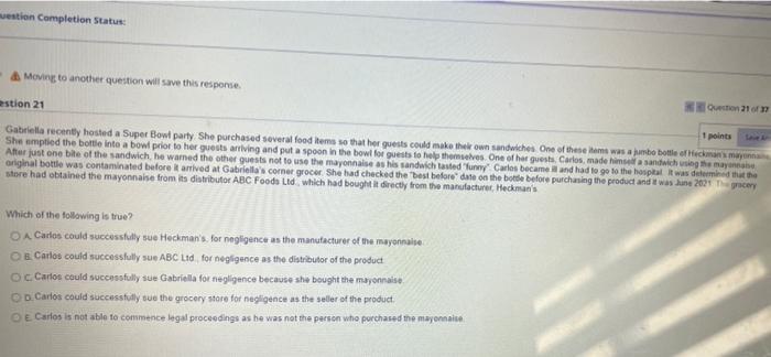 check last pic Moving to another question will