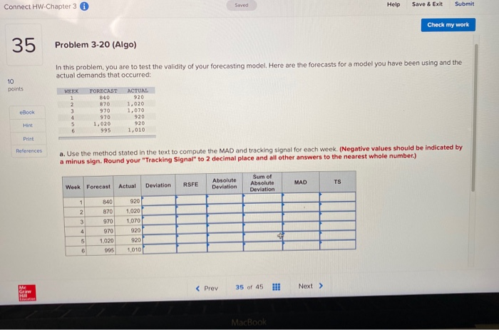 Connect HW-Chapter 30 Help Save & Exit Submit