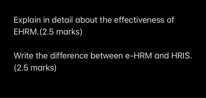 Explain in detail about the effectiveness of