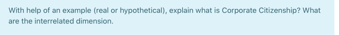 With help of an example (real or hypothetical),
