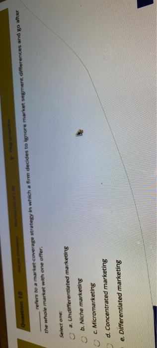 Quero refers to a market-coverage strategy in