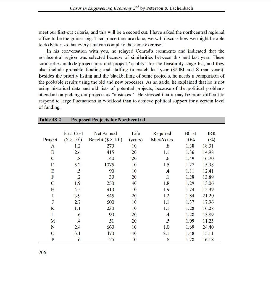 Please show formulas and work. Case 48 Dot Puff