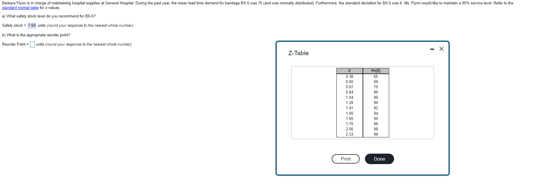 Barbara Flynn is in charge of maintaining