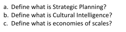 Please answer all the questions in your own words