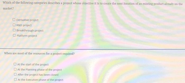 Which of the following categories describes a