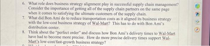 please answer questions 6. What role does