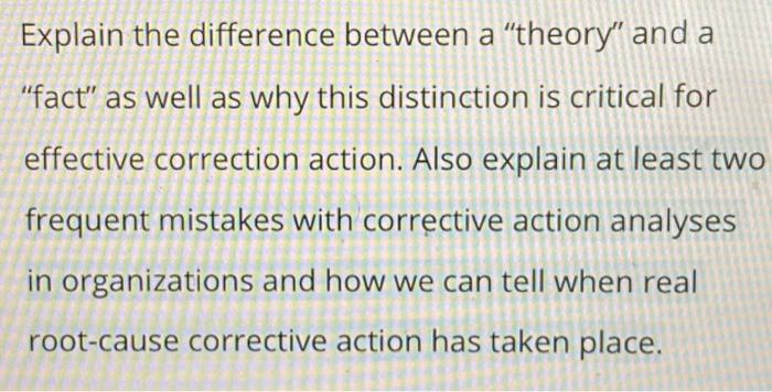 Explain the difference between a 