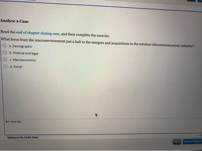 Analyze a Case Read the end of chapter closing