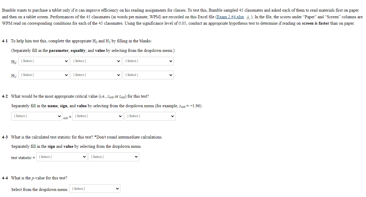 Bumble wants to purchase a tablet only if it can