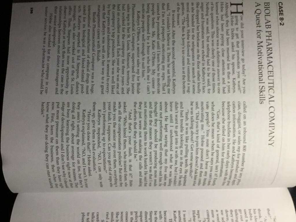 Please need answers to Questions #1 and #2 CASE